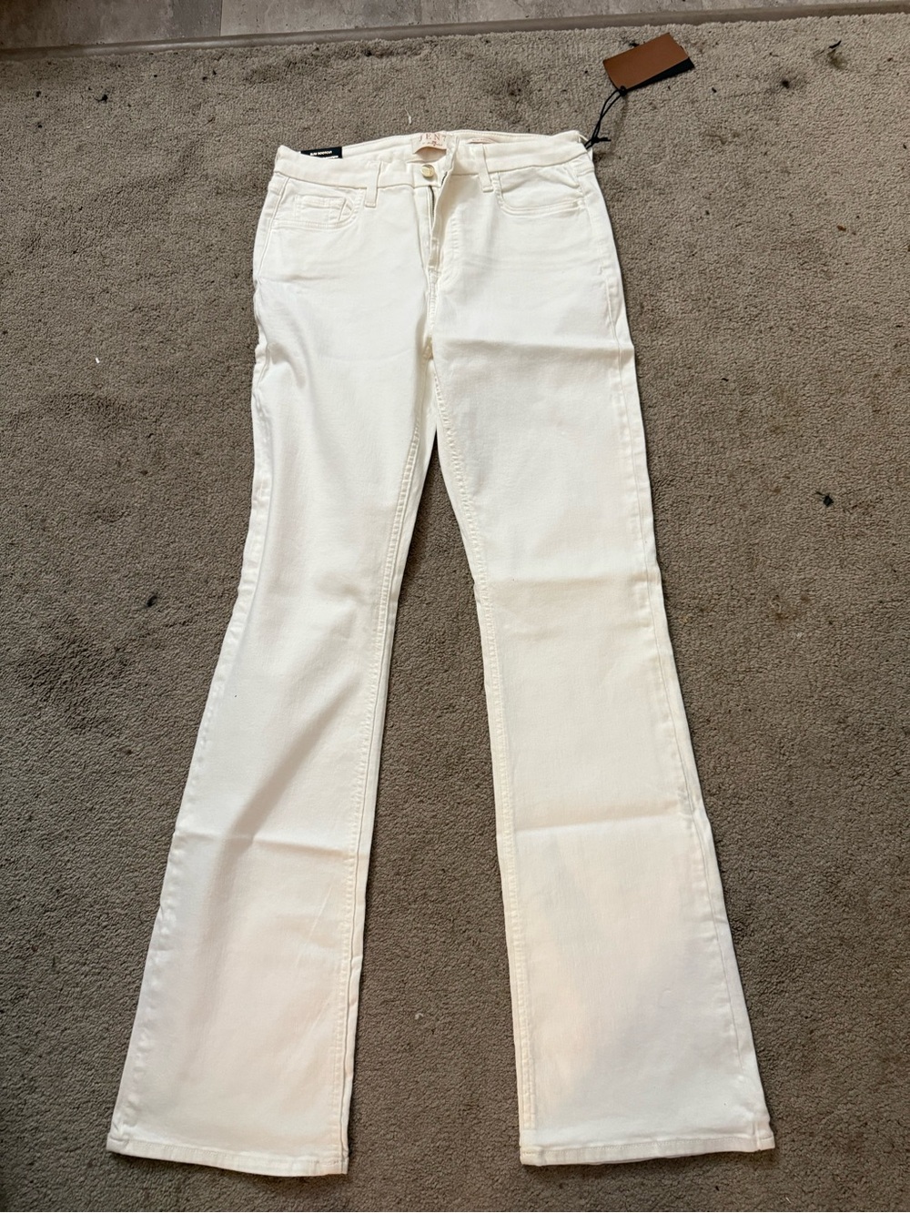 Women's White Bootcut Jeans - Jen7